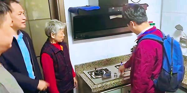 311户花都村民告别“扛瓶上楼”