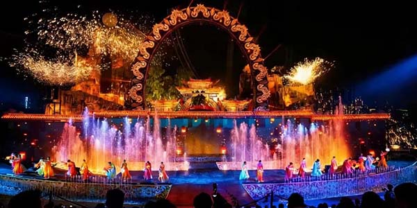 花都国风实景大秀首演  千万补贴同步启动