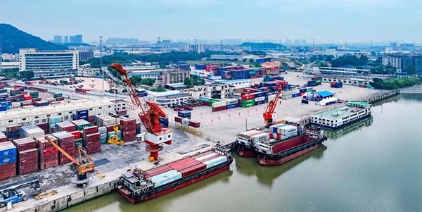 花都港助力湾区联通世界  吞吐量翻两番