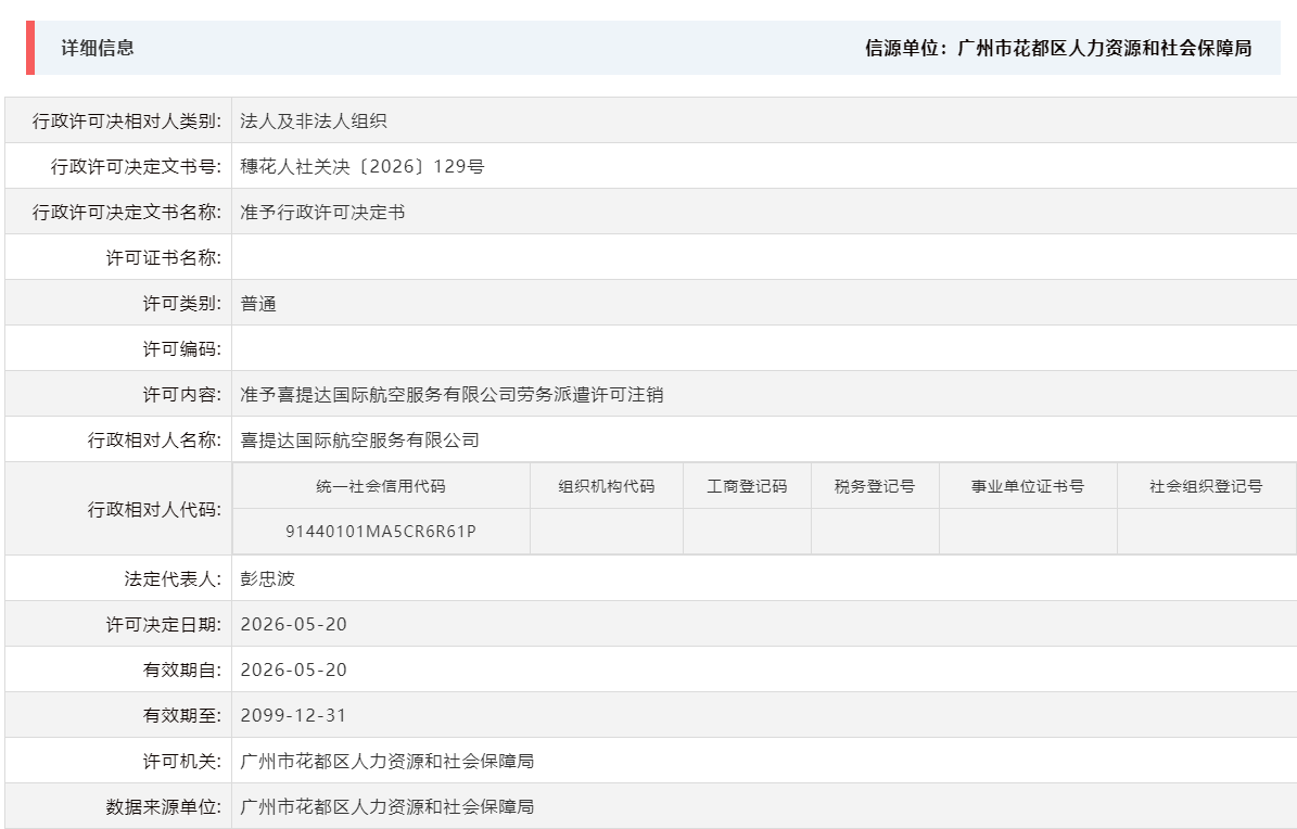 5.20准予喜提达国际航空服务有限公司劳务派遣许可注销.png